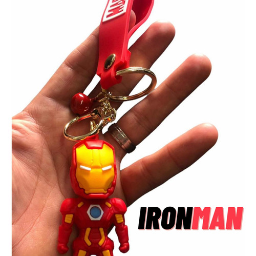 Llavero Ironman Avenger Todos Los Superhéroes Colección Y+ 