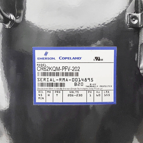 Compressor 5 Hp Copeland Cr62kqm Pfv Mono R22 220v Média