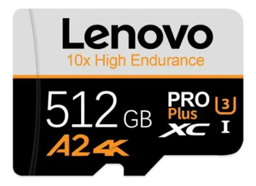 Microsd 512gb Lenovo A2 4k Pro Plus3 Xc I - 100 Mb/s