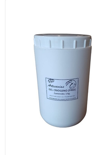 Gel Criogeno Frío Reductor - Anticelulitico. Mentol X 1 Kilo