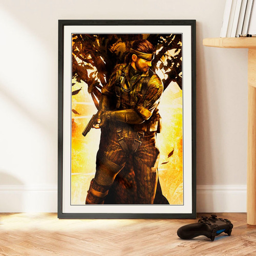 Cuadro 60x40 Gamer - Metal Gear - Poster