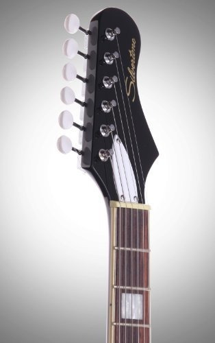 Guitarra Electrica Silvertone Classic 1478 Bk, Negro Brillan