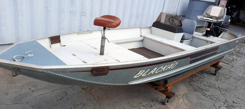 Barco/ Lancha Semi Chata 5mts + Yamaha 40hp