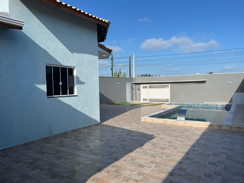 Casa Nova Com Piscina E Três Dormitórios No Cibratel 2 Em Itanhaém Litoral Sul De Sp