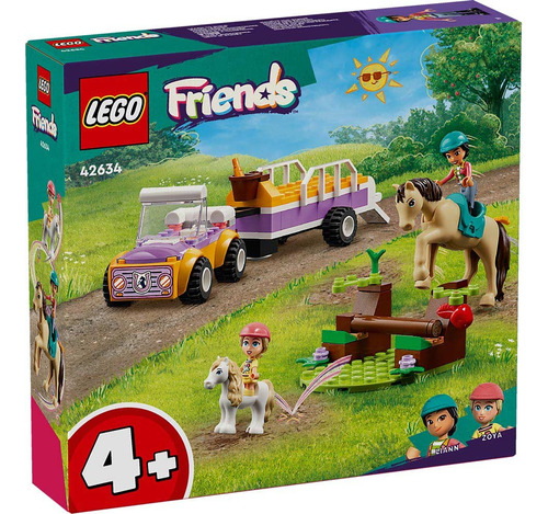 Lego Friends Remolque Para Caballo Y Pony