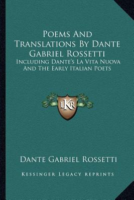 Libro Poems And Translations By Dante Gabriel Rossetti: I...