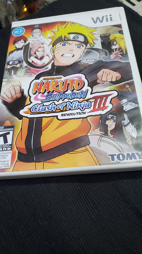 Naruto Clash Of Ninja 3 Wii (Usado)