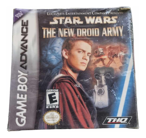 Gameboy Advance Gba Star Wars The New Droid Army 