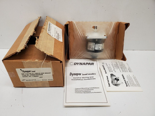 New In Box! Dynapar 3/8  Incremental Encoder Hr625102403 Ccm