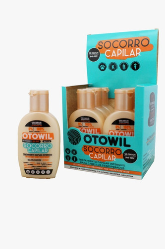 Otowil Socorro Capilar Reparador Sin Enjuague Vegano 60g