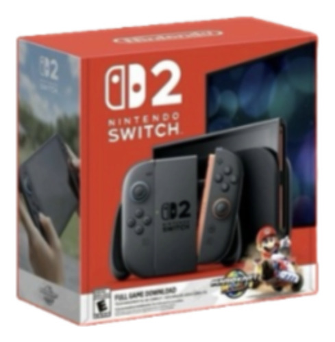 Consola Nintendo Switch 2 Mario Kart 256gb Negro