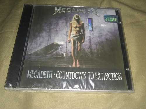 Megadeth -countdown To Extinction (cd)holanda,nuevo