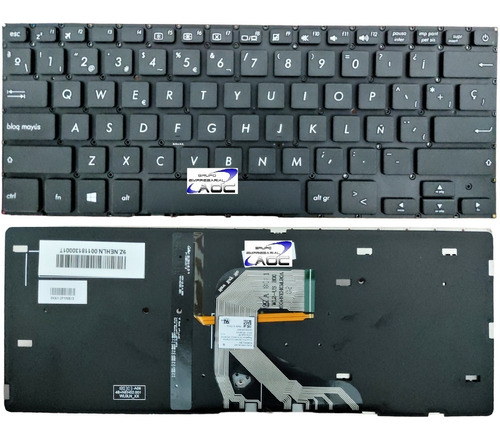 Teclado Para Asus X406ua Y406u Nsk-wl30g 9z.nehsu.30g Retro