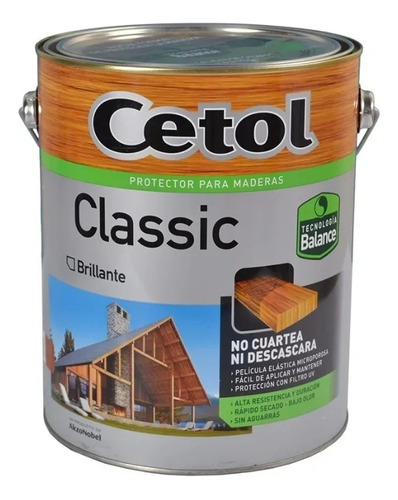 Cetol Classic Balance Brillante 1 Lt -pintu Zero Ramos Mejía