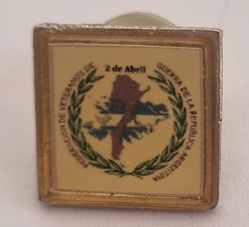 Insignia Distintivo Pin Veteranos De Guerra Malvinas