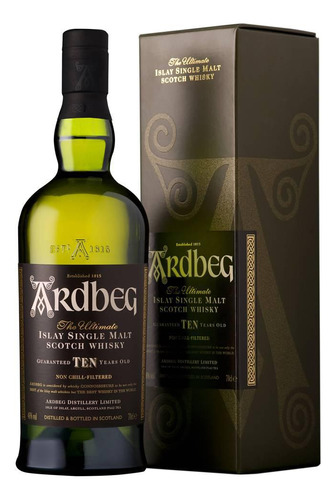 Whisky Ardbeg The Ultimate 10 Anos Old 750ml