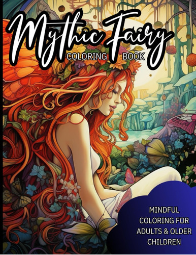 Libro: Mythic Fairy Colouring Book: Fantasy Colouring Book F