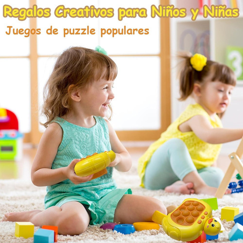 Juguetes Sensoriales Bubble Pop Relief Stress Quick Push Gam