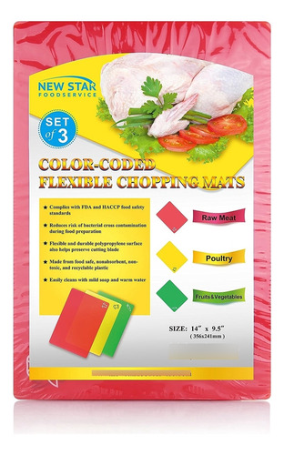 28690 Tabla De Cortar Flexible, 9.5 Pulgadas Por 14 Pulgadas