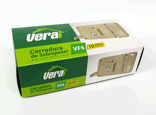 Cerradura De Sobreponer Vf6 Derecha Vera