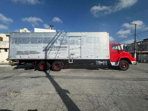 Mb 1218 Caminhão Truck 6x2 Baú De Aluminio 18 Paletes 9,50m
