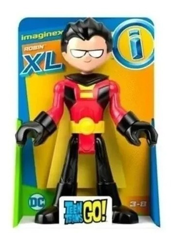 Imaginext Figura De Teen Titans Robin (gxr27)