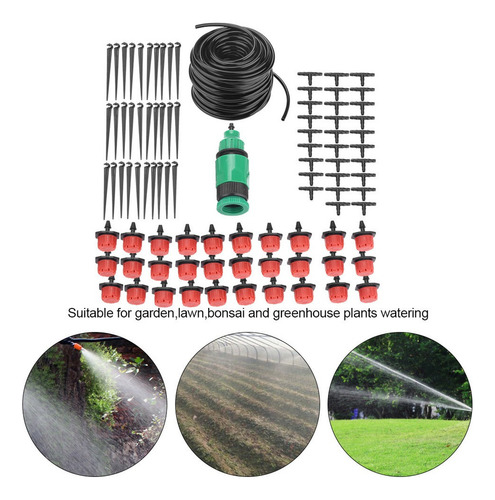 Jardín Césped Invernadero Micro Sistema De Riego Kit Plant