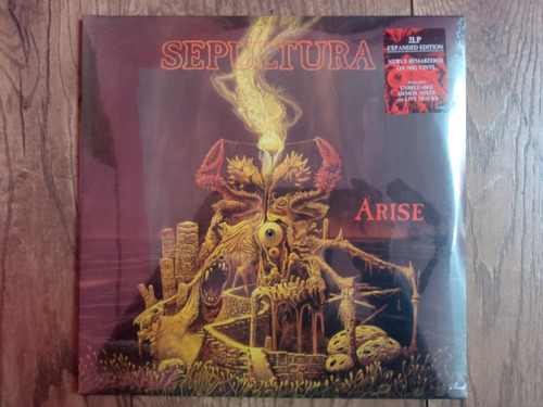 Sepultura Arise Doble Vinilo Nuevo Cerrado