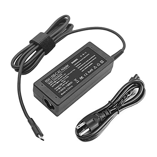 65w 45w Usb C Laptop Power Replacement Adapter Charger Para