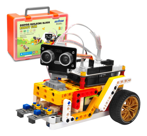 Osoyoo Bloque De Construccion Robot Kit De Coche Para Arduin
