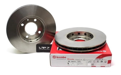 Par Discos Freio Esportivo Dianteiro Brembo Hc Vw Up 1.0 Tsi