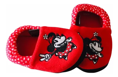 Pantufla Disney Minnie Mouse Para Niñas