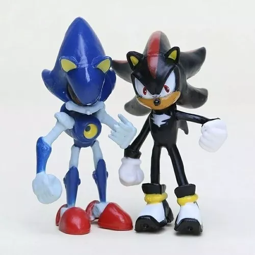 Sonic Boom NO BRASIL - Kit Sonic The Hedgehog com 6 peças (Personagens  Sonic, Knuckles, Super Sonic, Werehog, Shadow e Metal Sonic)