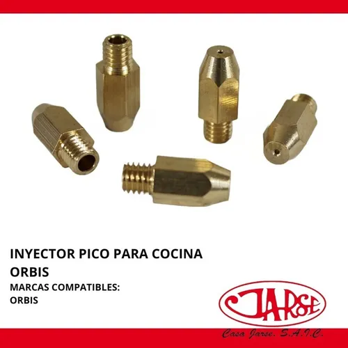 Inyector Pico Para Cocina Convecta Gas Envasado Orbis X50 Un