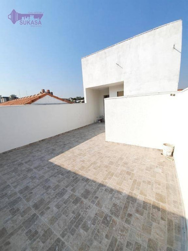 Cobertura Com 2 Dormitórios À Venda, 76 M² Por R$ 269.000,00 - Vila Curuçá - Santo André/sp - Co0470