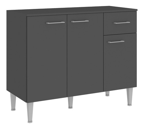 Mueble Auxiliar Base Balcón Cocina Evandro 105 Vekka