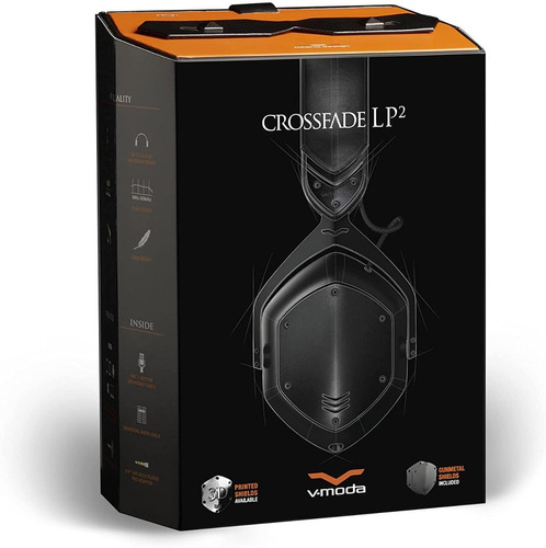 Audifonos V-moda Crossfade Lp2 Color Negro