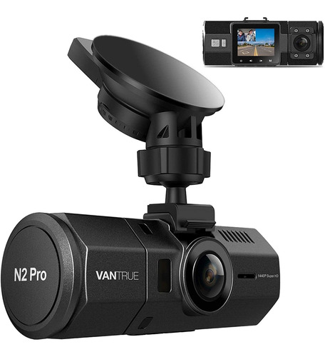 Cámara De Tablero Vantrue N2 Pro Uber Dual, Visión Nocturna