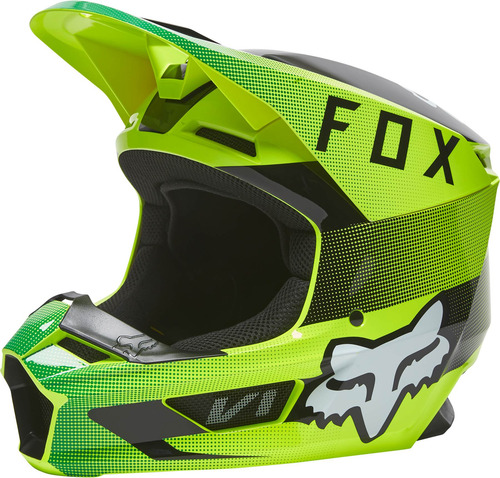 Imagen 2 de 5 de Casco Motocross Fox -v1 Ridl #28354