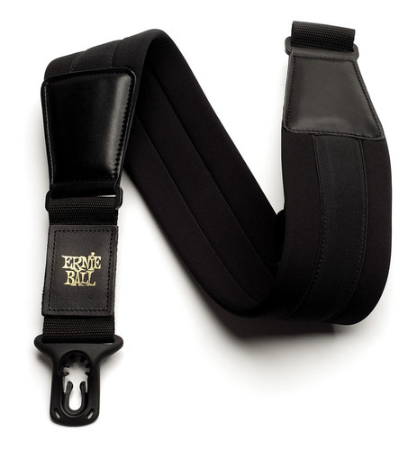 Tahali Ernie Ball Polylock, Neopreno Negro 4146