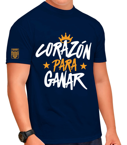 Polo Hincha Alianza Lima Modelo Estadio Moda Algodón Nuevo