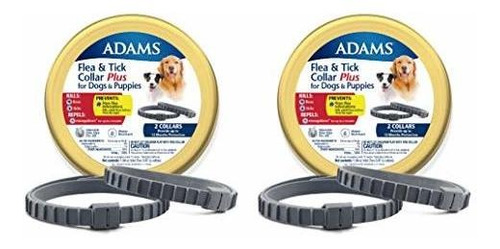 Adams Flea & Tick Collar Plus Para Perros Y Cachorros 2 Cou