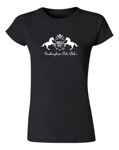 Playera Mujer Buckingham Polo Club Logo
