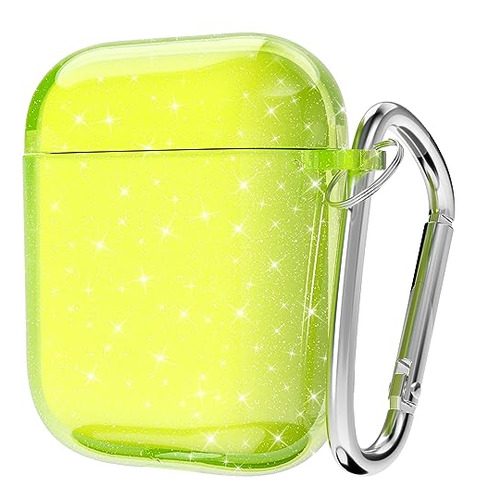 Svanove For AirPods Case Clear Glitter (1st/2nd) Cute Spark