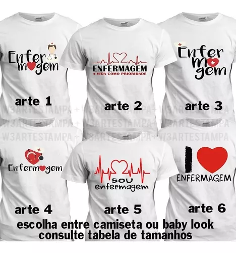 Camiseta Enfermagem Linha de frente enfermeira coroa