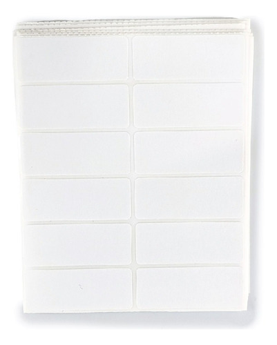 Rótulo Adhesivo Dimatic, Ref 50x20 Rectangular Color Blanco