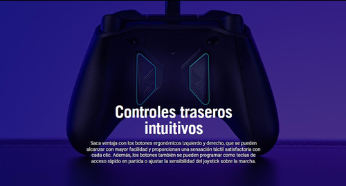 Gamepad Mando Asus Rog Raikiri Usb-c Pc Xbox Audio Ess Dac