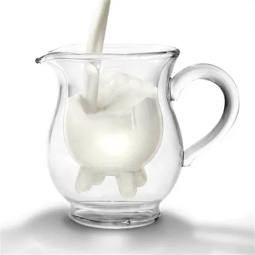 Taza Vaca Teta Ubre De Vidrio 250 Ml Ideal Regalos