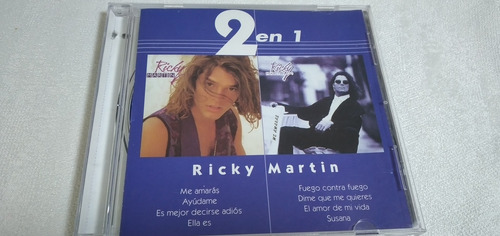 Ricky Martin No Chayanne Luis Miguel Cd 2en1 Perfecto Estado