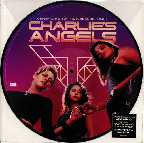 Lp Vinilo Charlie's Angels Ost Picture Disc Nuevo Sellado